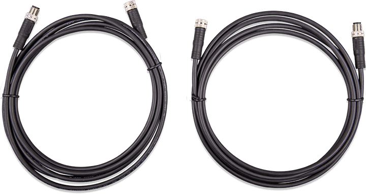 Cable con conector circular M8 macho/hembra de 3 polos