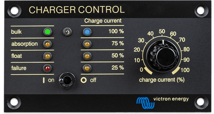 Panel de Control del Cargador (Charger Control)