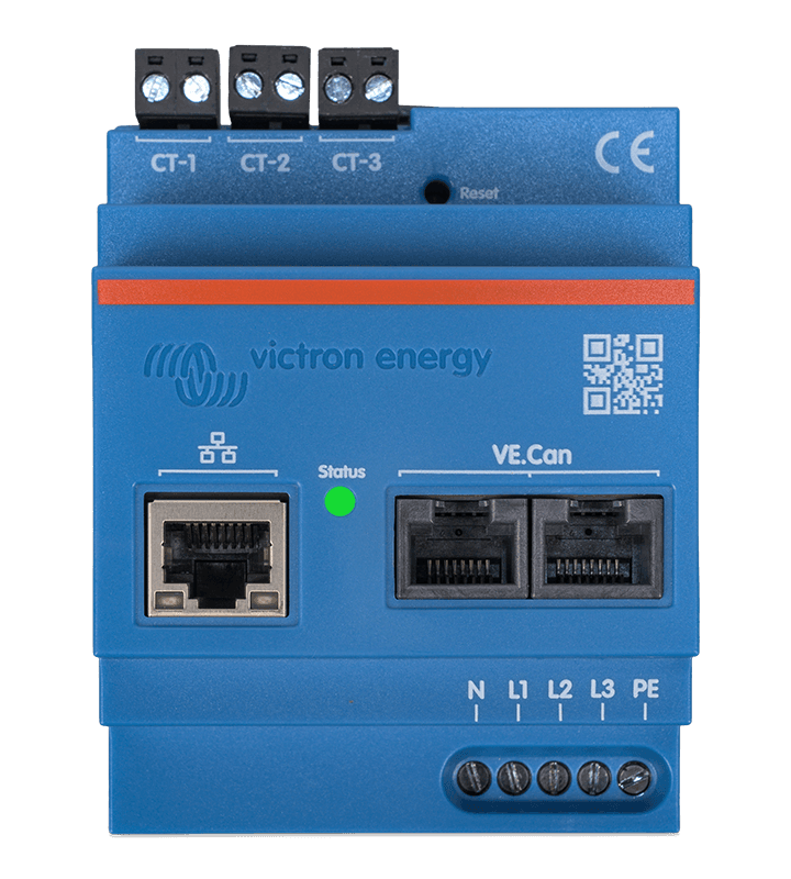 Contadores de energía VM-3P75CT, ET112, ET340, EM24 Ethernet y EM540