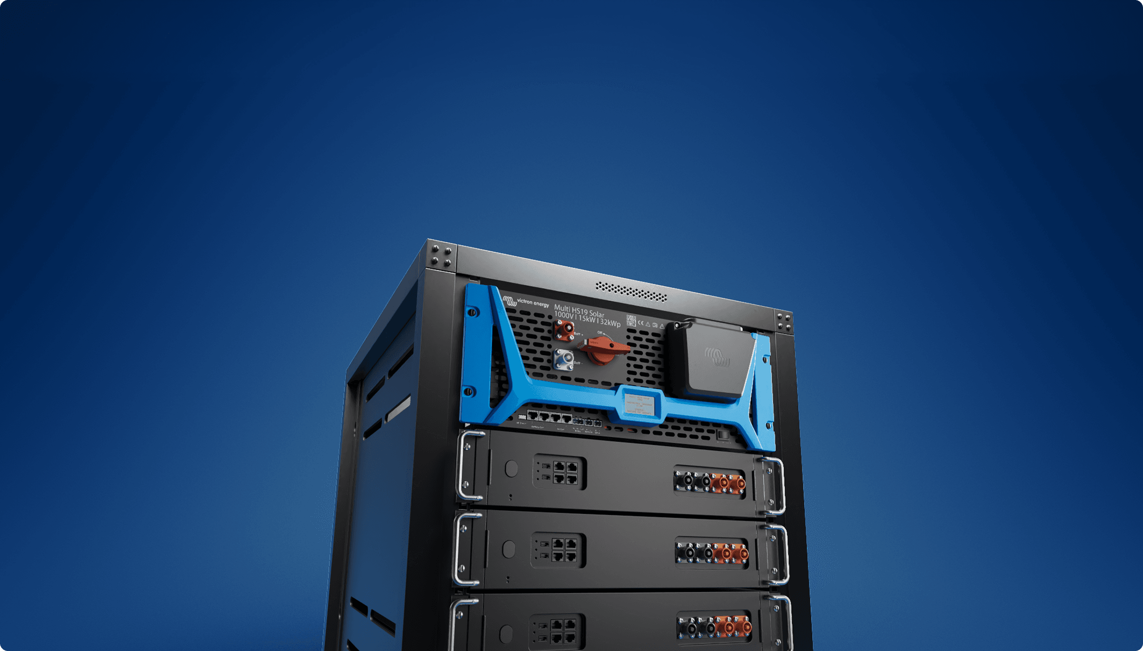 High-voltage technology. Victron ecosystem.