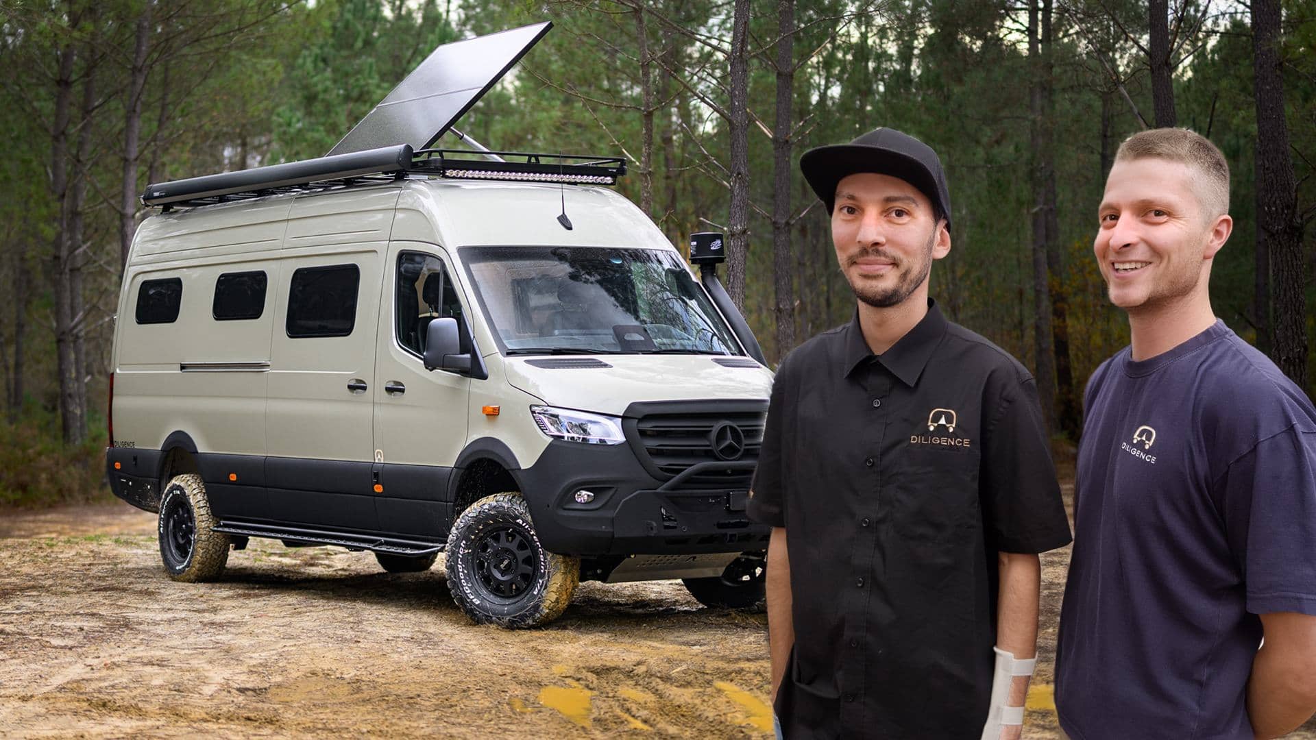 Camperización de furgoneta 4x4 Sprinter para van life sin compromisos eléctricos
