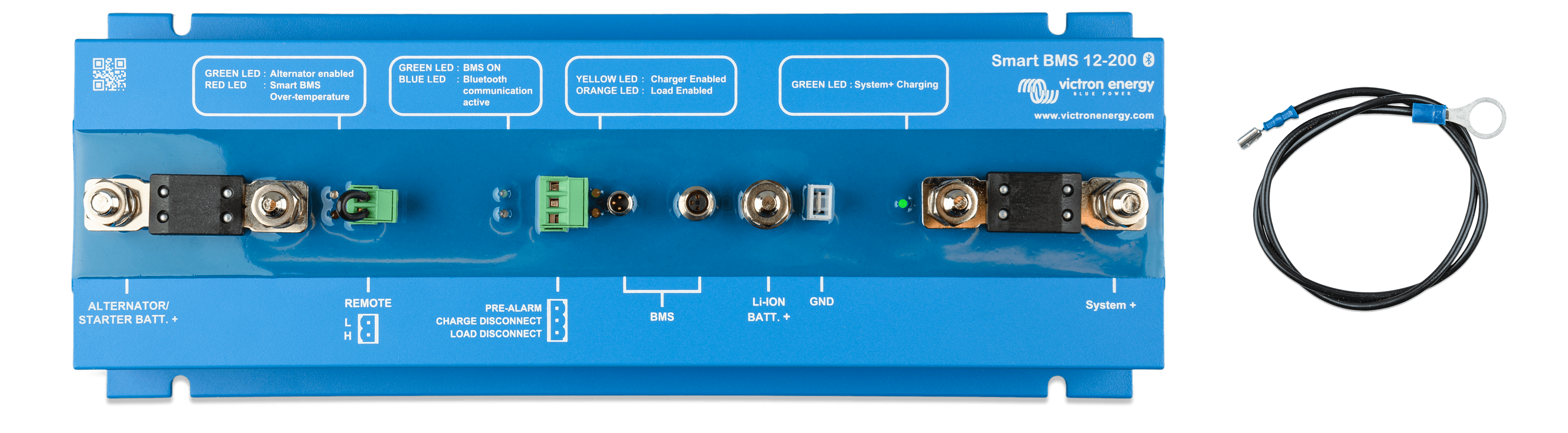 Smart BMS 12/200 (front-with cable) thumbnail