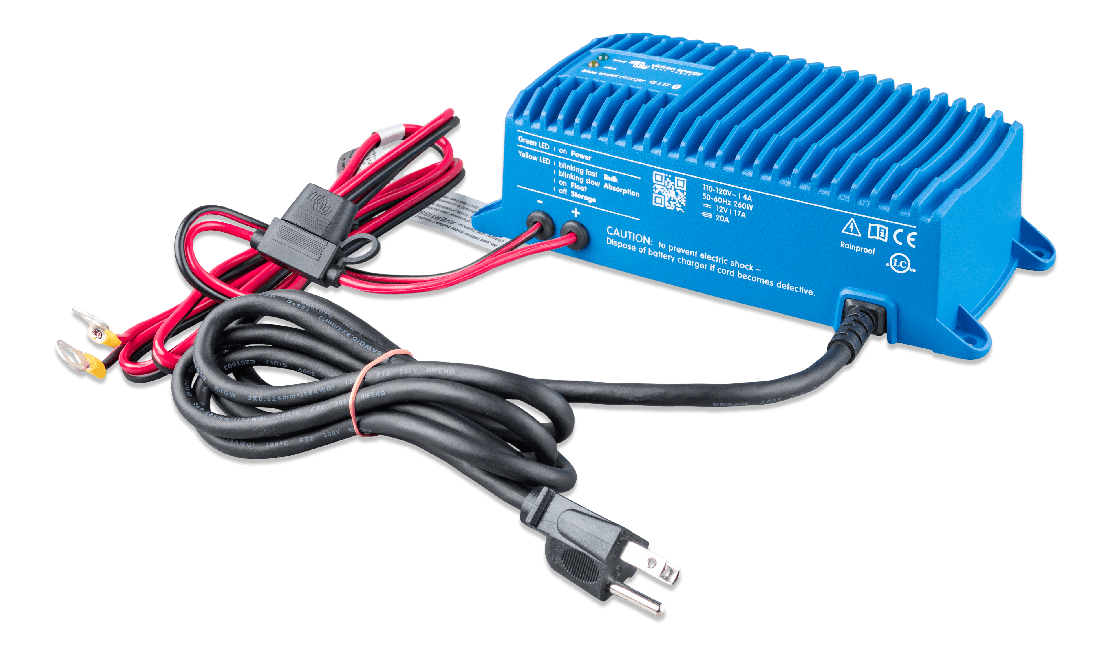 Blue Smart IP67 Charger 12/17(1) 120V NEMA 5-15 (left)  thumbnail