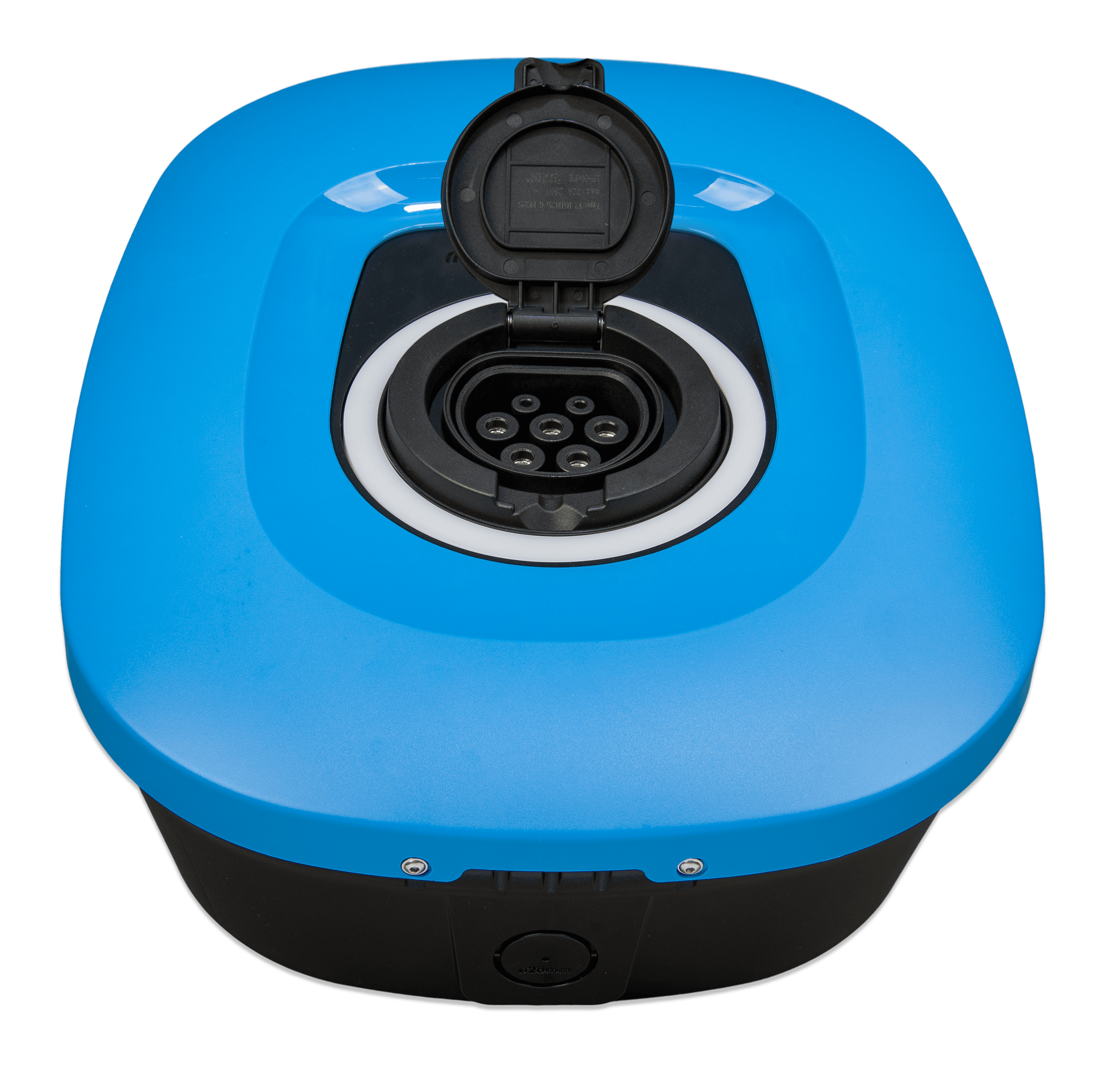 EV Charging station NS – Blue (front-angle-open)  thumbnail