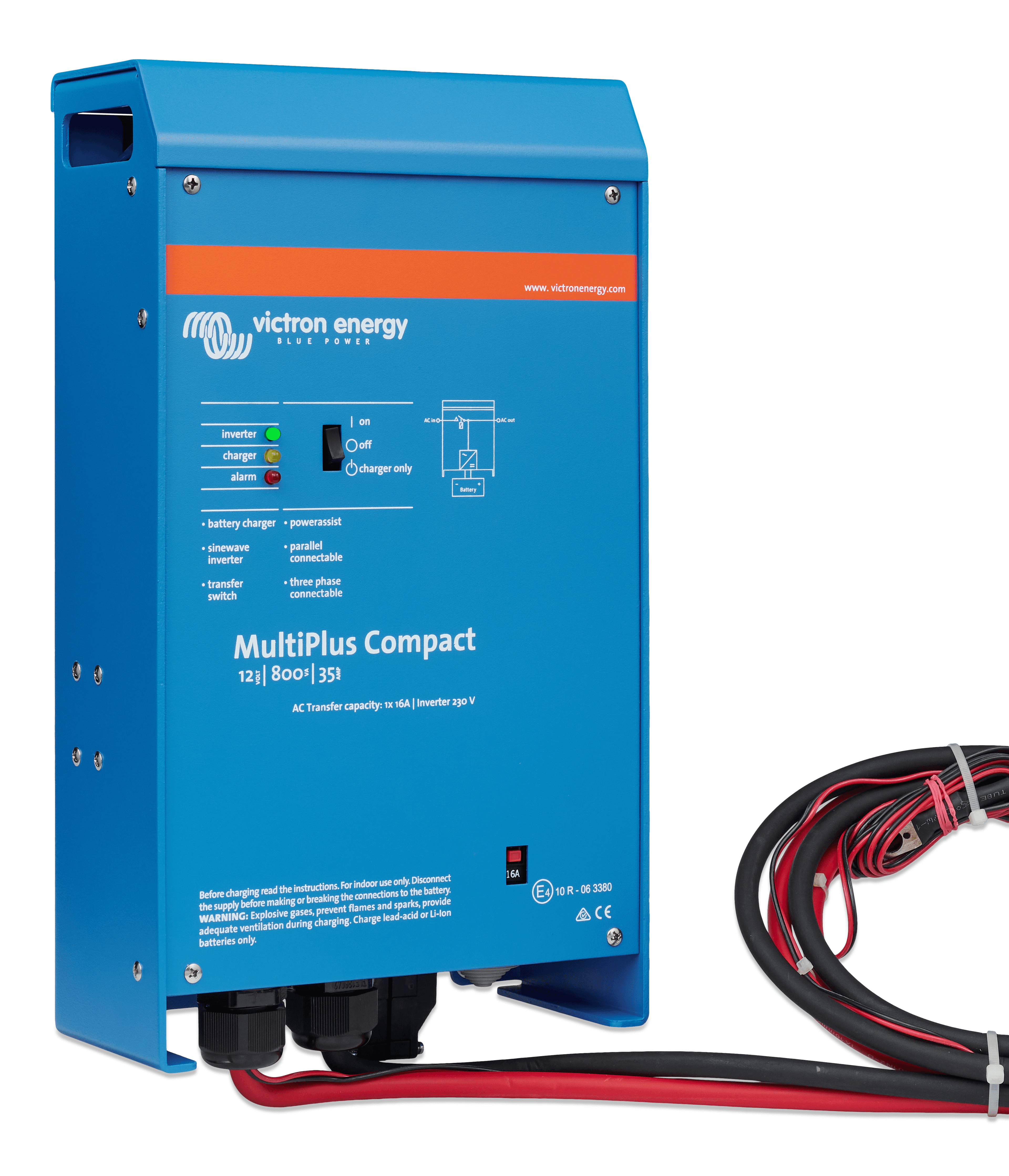 MultiPlus Compact 12V 800VA 230Vac (Right) thumbnail