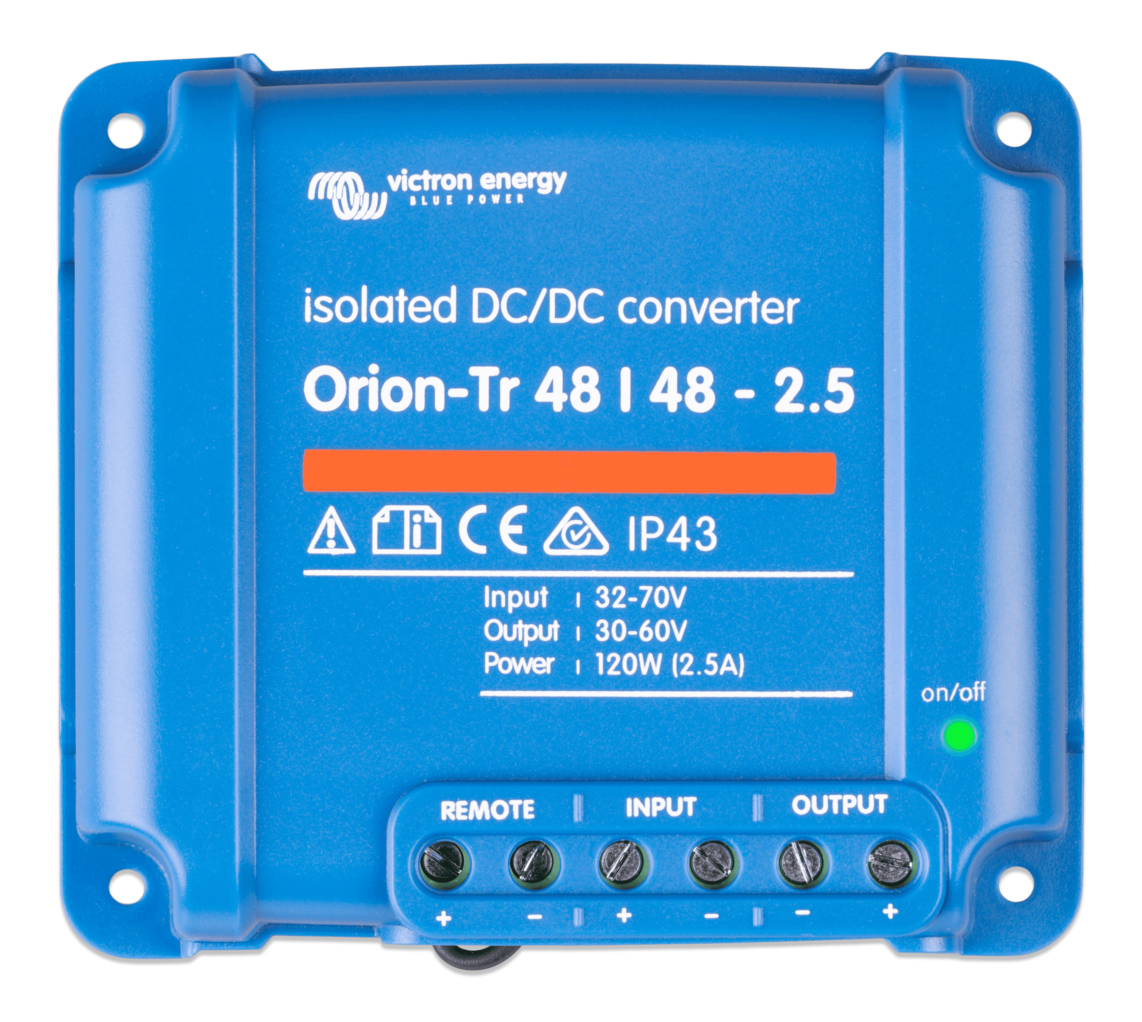 Orion-Tr 48/48-2,5A (120W) Isolated DC-DC converter (top) thumbnail