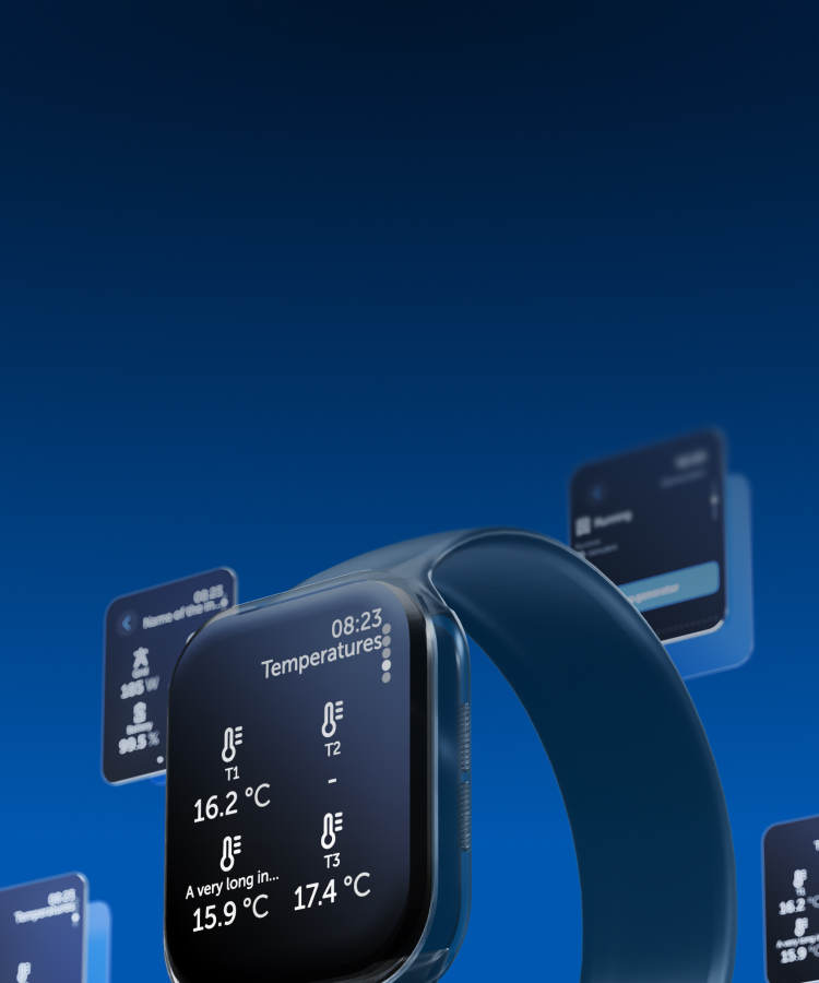 Monitorice su sistema desde su reloj