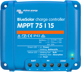 BlueSolar MPPT 75/10, 75/15, 100/15 y 100/20