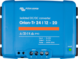 Convertidores CC/CC Orion-Tr aislados:
