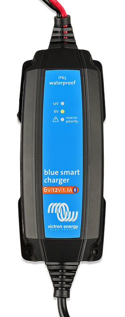Cargador de bateria solar 12V 5A IP65 Victron Blue Smart + Conector CC