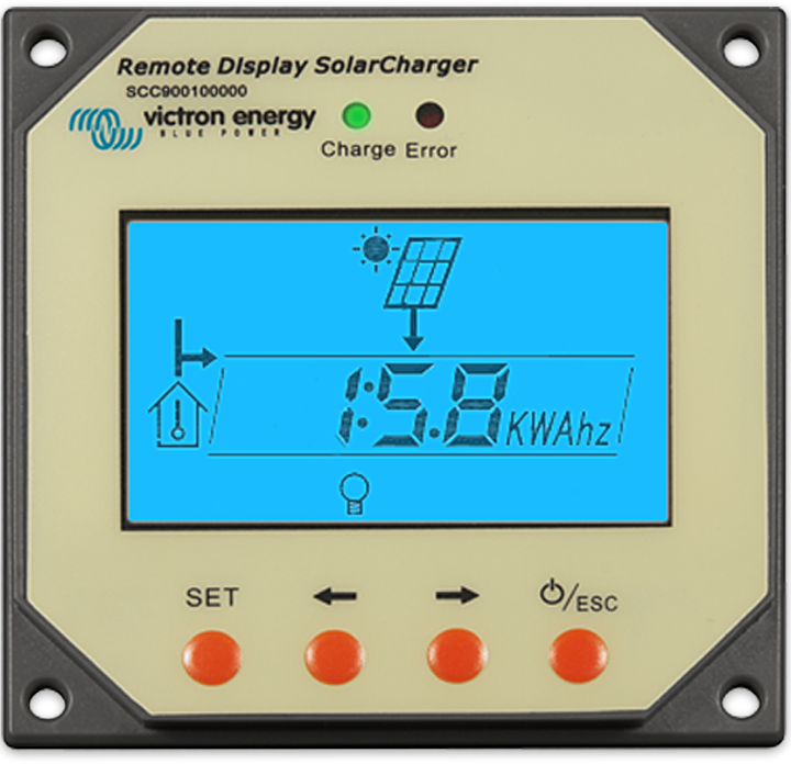 Panel remoto para 12/24V-20A (DUO)