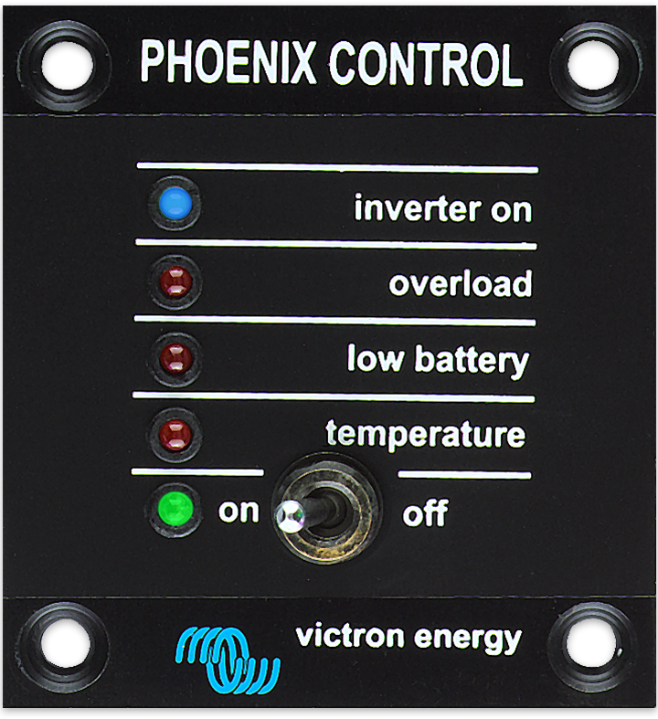 Panel de Control del Inversor (Inverter Control)