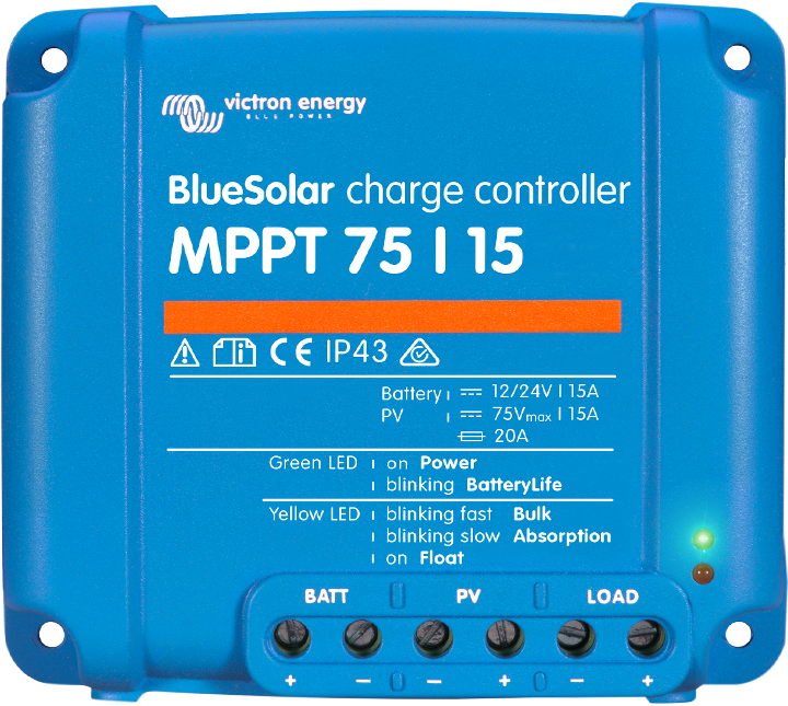 BlueSolar MPPT 75/10, 75/15 y 100/15