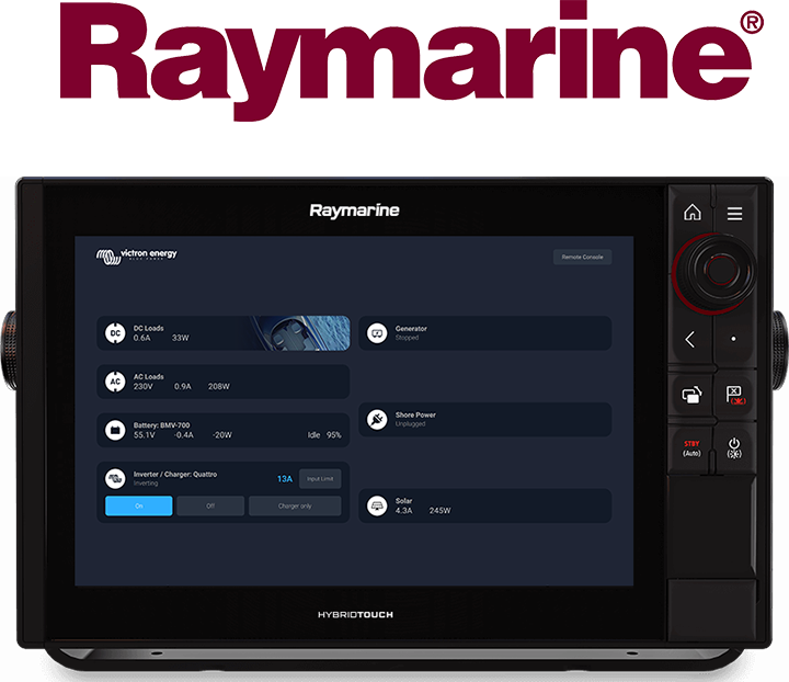 Integración GX en MFD marina - Raymarine